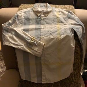 Burberry boy’s button down shirt